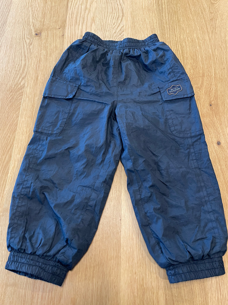 Pantalon d'extérieur mi saison bleu foncé avec poches