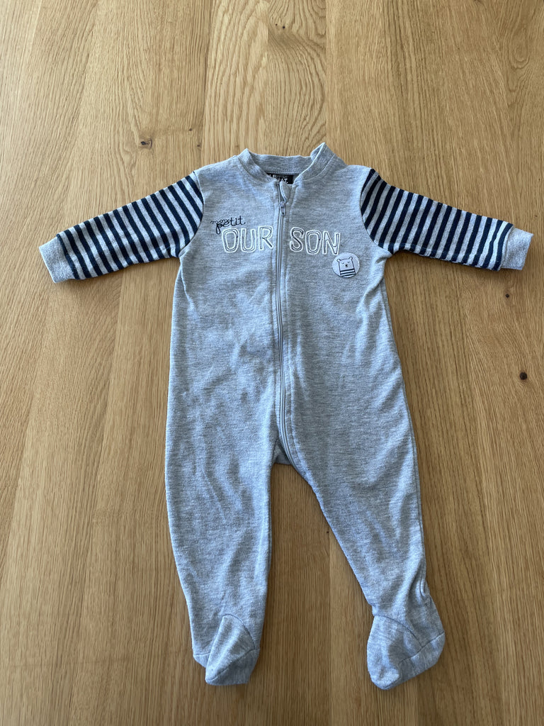 Pyjama mon petit ourson gris