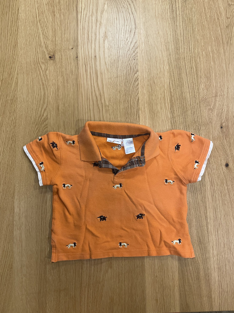 Polo orange animal de la savane