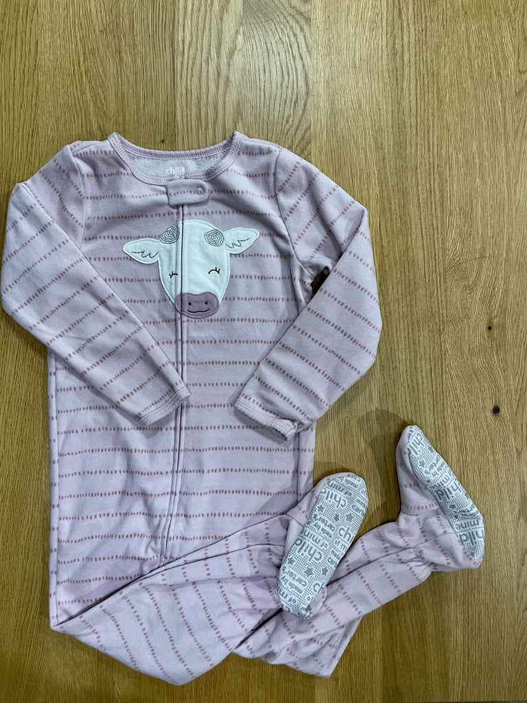 Pyjama rose vache